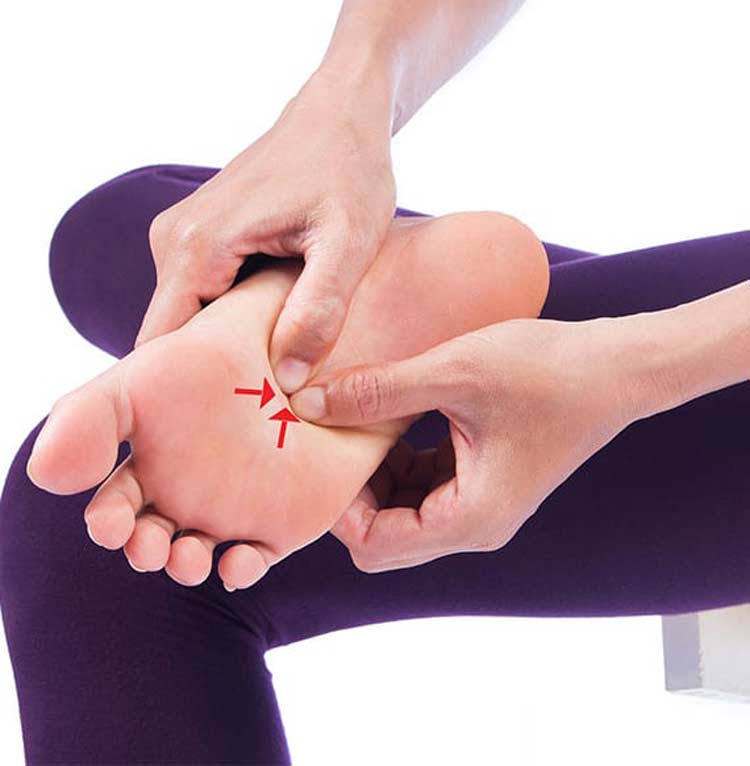 Plantar fasciitis knot on sale heel